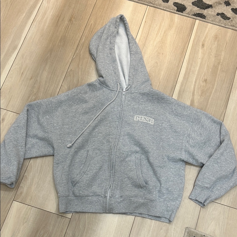 Victoria's Secret Light Gray Hoodie